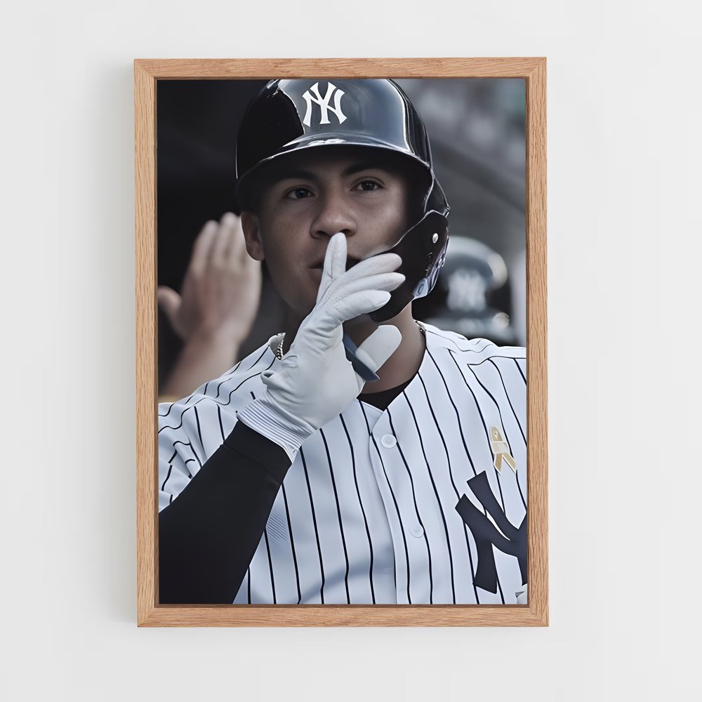 Poster Gleyber torres – affiche Baseball (vue 4)